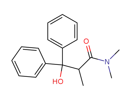 3,3-diphenyl-2-methyl-3-hydroxy- N,N-dimethylpropionamide
