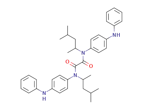 N,N'-bis(4-anilinophenyl)-N,N'-bis(4-methylpentan-2-yl)oxamide