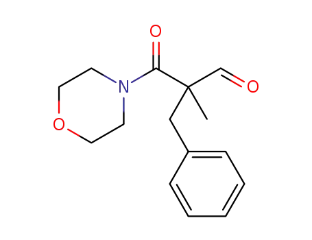 2-benzyl-2-methyl-3-morpholino-3-oxopropanal