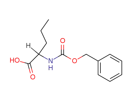 Molecular Structure of 21691-43-0 (N-CARBOBENZOXY-DL-NORVALINE)