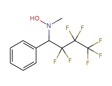 N-(2,2,3,3,4,4,4-heptafluoro-1-phenylbutyl)-N-methylhydroxylamine
