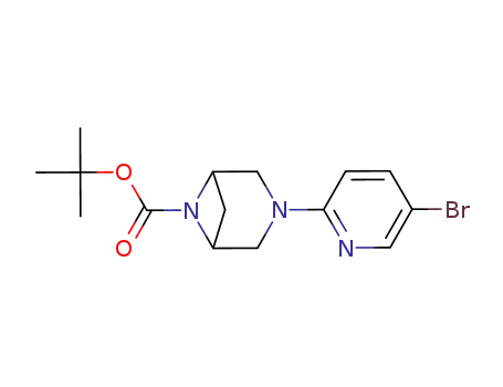 tert-butyl 3-(5-bromopyridin-2-yl)-3,6-diazabicyclo[3.1.1]heptane-6-carboxylate