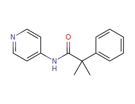 2-methyl-2-phenyl-N-(pyridin-4-yl)propanamide
