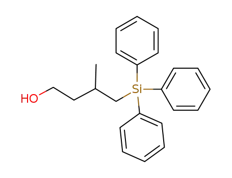 3-methyl-4-(triphenylsilyl)butan-1-ol