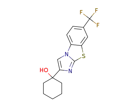 1-(7-(trifluoromethyl)benzo[d]imidazo[2,1-b]thiazol-2-yl)cyclohexanol