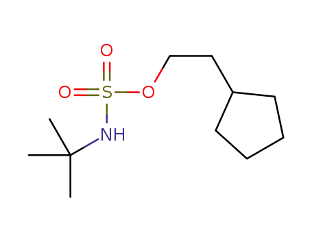 2-cyclopentylethyl tert-butylsulfamate