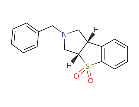 2-benzyl-2,3,3a,8b-tetrahydro-1H-benzo[4,5]thieno[2,3-c]pyrrole 4,4-dioxide