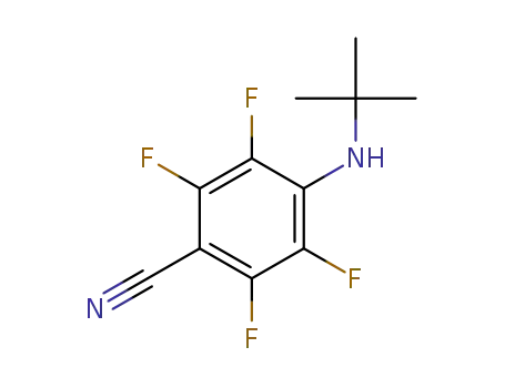 4-(tert-butylamino)tetrafluorobenzonitrile