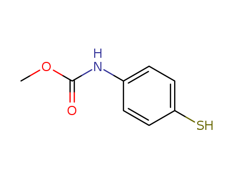 Molecular Structure of 118364-67-3 (Carbamic acid, (4-mercaptophenyl)-, methyl ester)