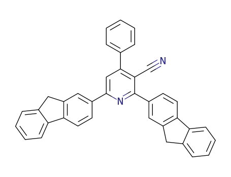 2,6-di(9H-fluoren-2-yl)-4-phenylnicotinonitrile