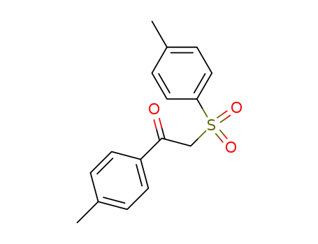 Molecular Structure of 61820-95-9 (4'-METHYL-2(P-TOLYL SULFONYL)ACETOPHENONE)