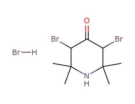 4-Piperidinone,3,5-dibromo-2,2,6,6-tetramethyl-, hydrobromide (1:1)
