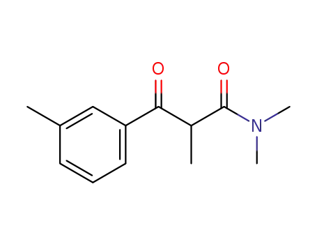 N,N,2-trimethyl-3-oxo-3-(m-tolyl)propanamide