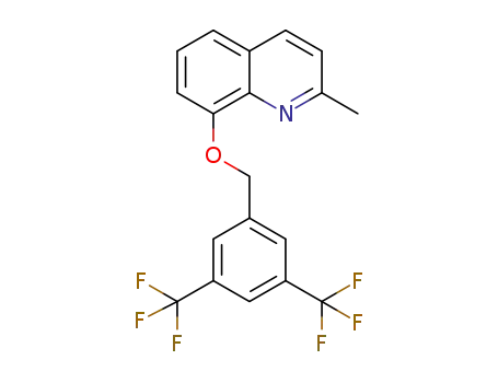 8-((3,5-bis(trifluoromethyl)benzyl)oxy)-2-methylquinoline
