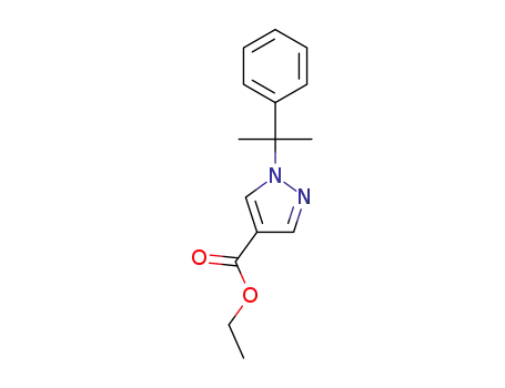 ethyl 1-(2-phenylpropan-2-yl)-1H-pyrazole-4-carboxylate