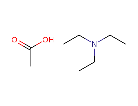 Molecular Structure of 5204-74-0 (TRIETHYLAMMONIUM ACETATE)
