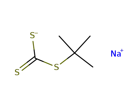S-tert-butyl sodium trithiocarbonate