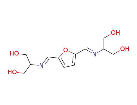 2,2'-(((1E,1'E)-furan-2,5-diylbis(methanylylidene))bis(azanylylidene))bis(propane-1,3-diol)