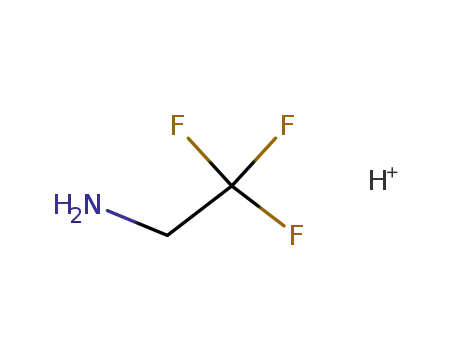(trifluoroethyl)ammonium ion
