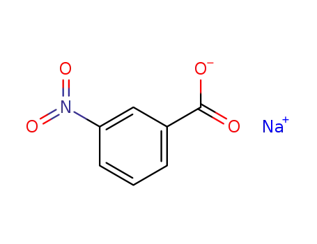 Molecular Structure of 827-95-2 (Sodium 3-nitrobenzoate)