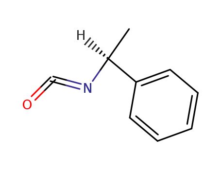 Molecular Structure of 14649-03-7 ((S)-(-)-1-Phenylethyl isocyanate)