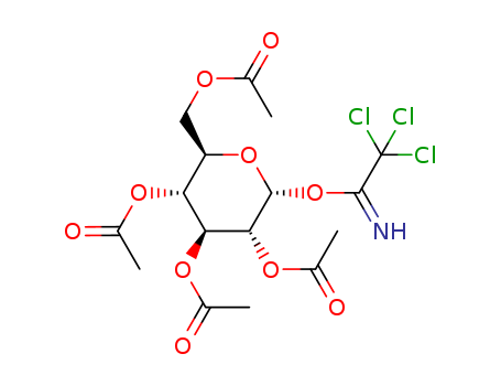 2,3,4,6-Tetra-O-acetyl-α-D-glucopyranosyl Trichloroacetimidate  Cas no.74808-10-9 98%