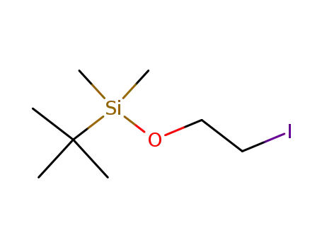 Molecular Structure of 101166-65-8 (TERT-BUTYL-(2-IODO-ETHOXY)-DIMETHYL-SILANE)