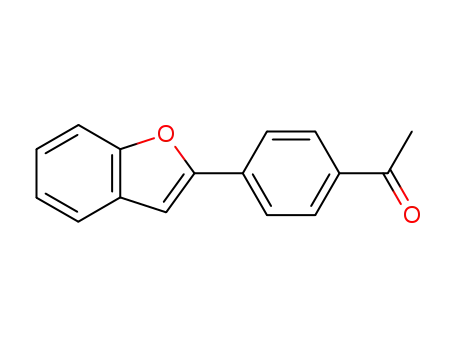 2-(p-acetylphenyl)benzofuran