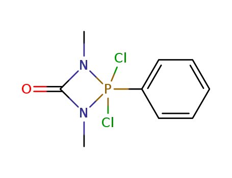 2,2-Dichlor-1,3-dimethyl-2-phenyl-2λ5-phosphetidin-4-on