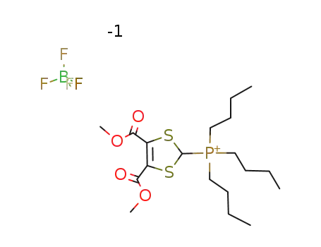 [4,5-bis(methoxycarbonyl)-1,3-dithiol-2-yl]tributyl-phosphonium tetrafluoroborate