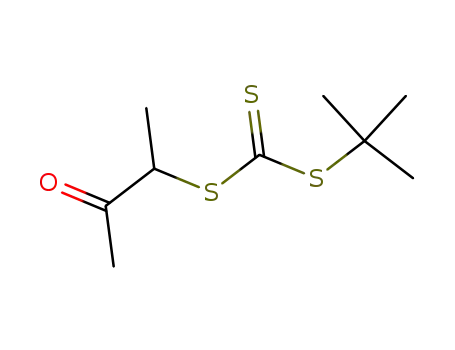 2-(3-oxobutyl) tert-butyl trithiocarbonate
