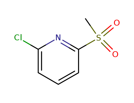 Molecular Structure of 87512-29-6 (2-chloro-6-(methylsulfonyl)pyridine)