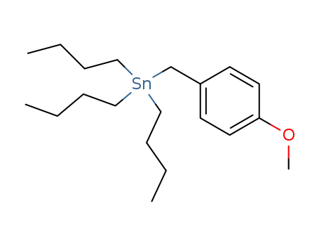 Molecular Structure of 74260-40-5 (Stannane, tributyl[(4-methoxyphenyl)methyl]-)