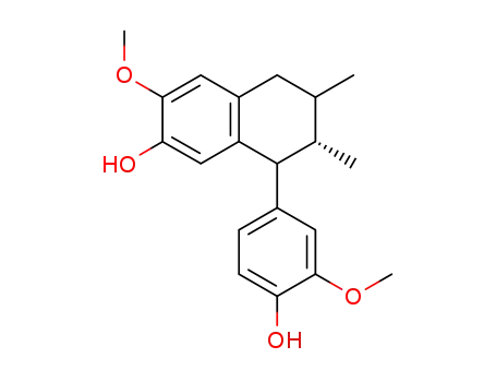 (S)-8-(4-Hydroxy-3-methoxy-phenyl)-3-methoxy-6,7-dimethyl-5,6,7,8-tetrahydro-naphthalen-2-ol