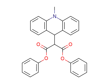 2-(10-Methyl-9,10-dihydro-acridin-9-yl)-malonic acid diphenyl ester