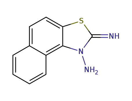1-amino-2-iminonaphtho<1,2-d>thiazole