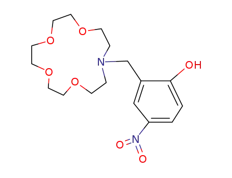 N-(2-hydroxy-5-nitrobenzyl)-aza-15-crown-5