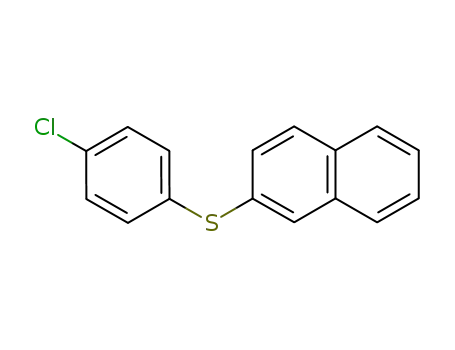 (4-chlorophenyl)(naphthalen-2-yl)sulfane
