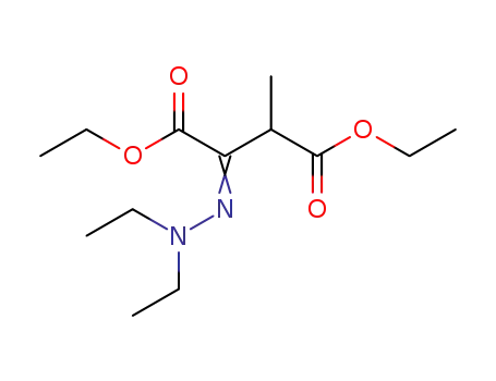 2-(Diethyl-hydrazono)-3-methyl-succinic acid diethyl ester