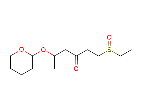 ethyl,3-oxo-5-tetrahydropyranoxy-hexyl sulfoxide