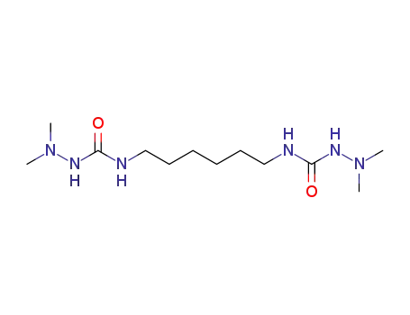Molecular Structure of 69938-76-7 (4,4'-Hexamethylenebis(1,1-dimethylsemicarbazide))