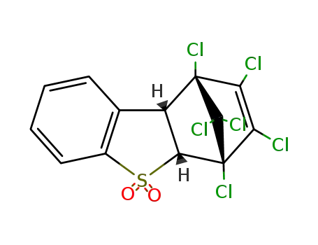 endo-1,11,12,13,14,14-hexachloro-tetracyclo[9.2.11,11.02,10.04,9]tetradeca-4,6,8,12-tetraene S,S-dioxide
