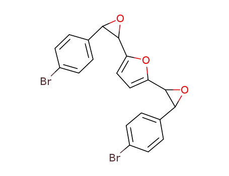 bis (p-bromophenyl)-2 oxiranyl-1 furane diyl-2,4