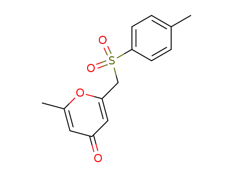 2-methyl-6-<(p-tolylsulfonylfonyl)methyl>-4H-pyran-4-one
