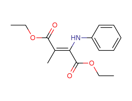 (Z)-2-Methyl-3-phenylamino-but-2-enedioic acid diethyl ester