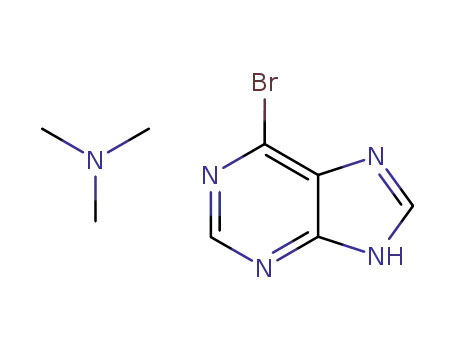 6-Bromo-9H-purine; compound with trimethyl-amine
