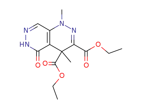 1,4-Dimethyl-5-oxo-1,4,5,6-tetrahydro-pyridazino[4,5-c]pyridazine-3,4-dicarboxylic acid diethyl ester