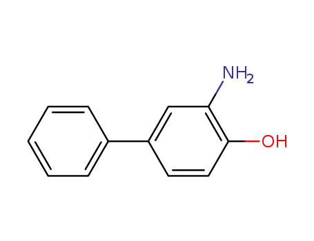 Molecular Structure of 1134-36-7 (2-AMINO-4-PHENYLPHENOL)