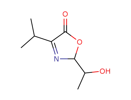 2,5-dihydro-2-(1-hydroxyethyl)-4-(1-methylethyl)-oxazol-5-one