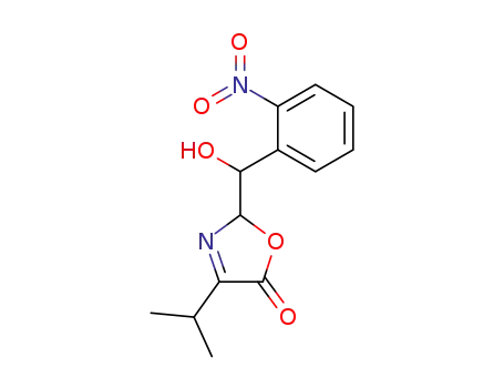 2,5-dihydro-4-(1-methylethyl)-5-oxo-2-<α-(2-nitrophenyl)>-oxazolemethanol